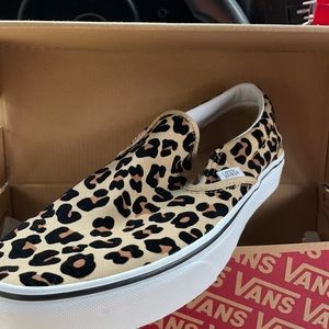 Cheetah print Vans